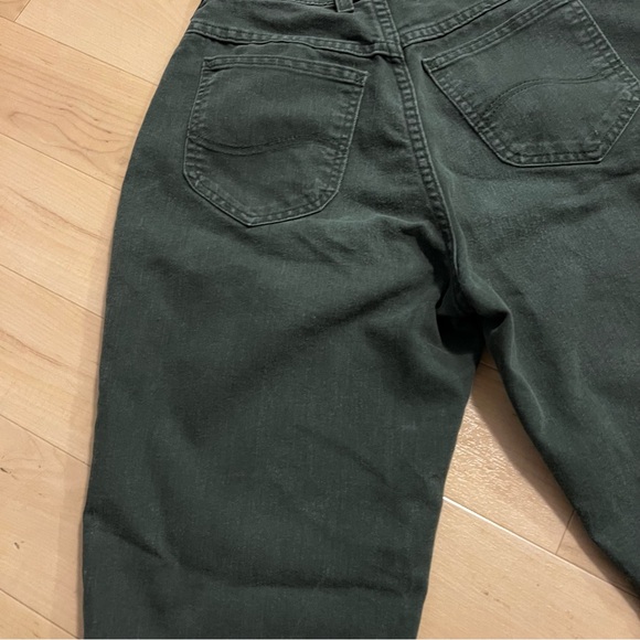 Lee Women's Dark Green Jeans 28x 29 - Picture 11 of 13